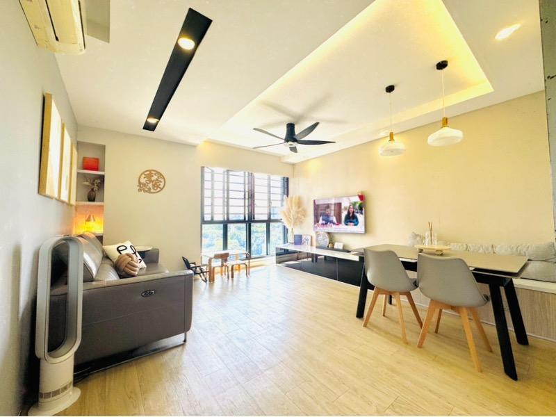 91 Dawson Road HDB Apartment For Sale, $1,200,000, 3 Bed 2 Bath 893 sqft $1,344.00 psf