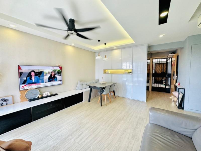 91 Dawson Road HDB Apartment For Sale, $1,200,000, 3 Bed 2 Bath 893 sqft $1,344.00 psf