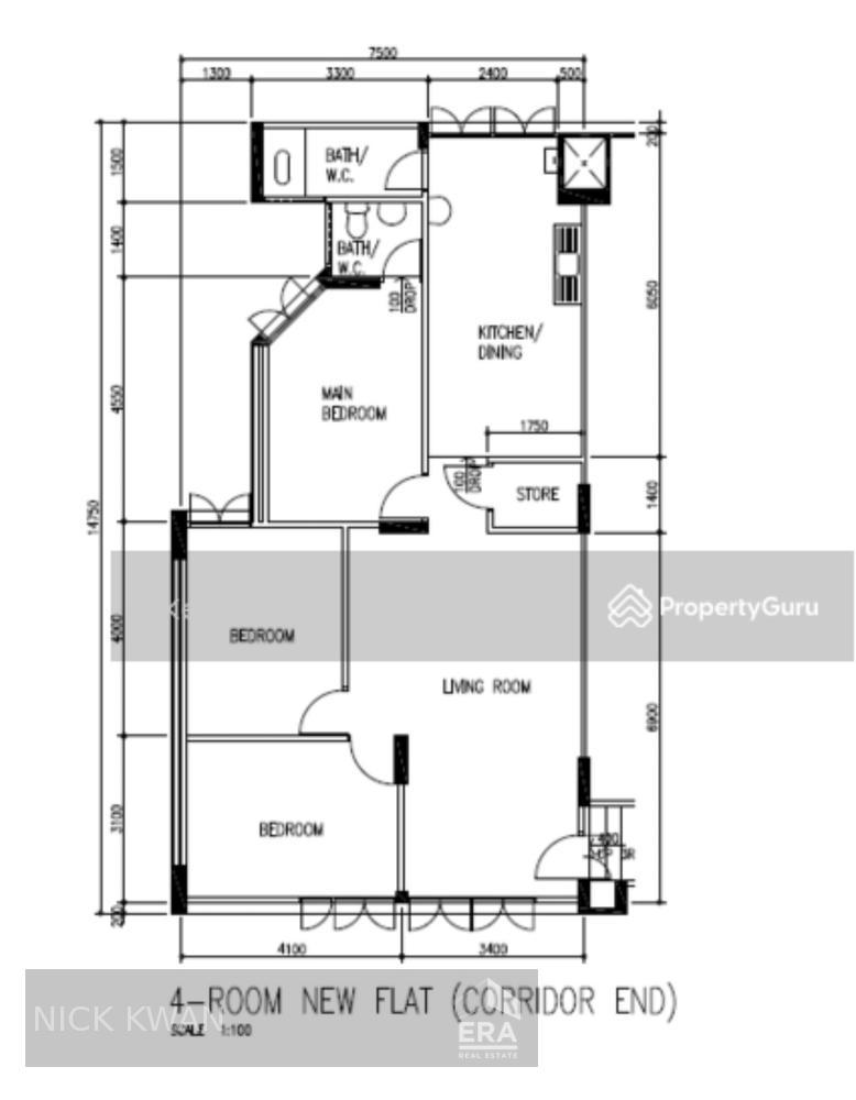 Can Contra, Low Deposit & Early Move in Ok, All Races & Pr Eligible