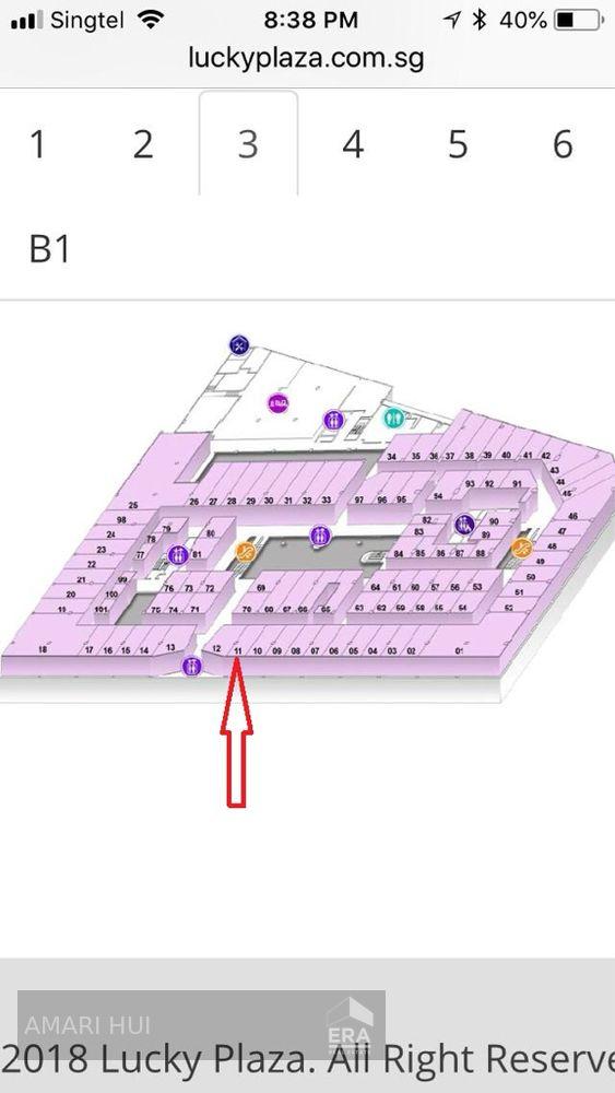 Lucky Plaza Shops for Sale