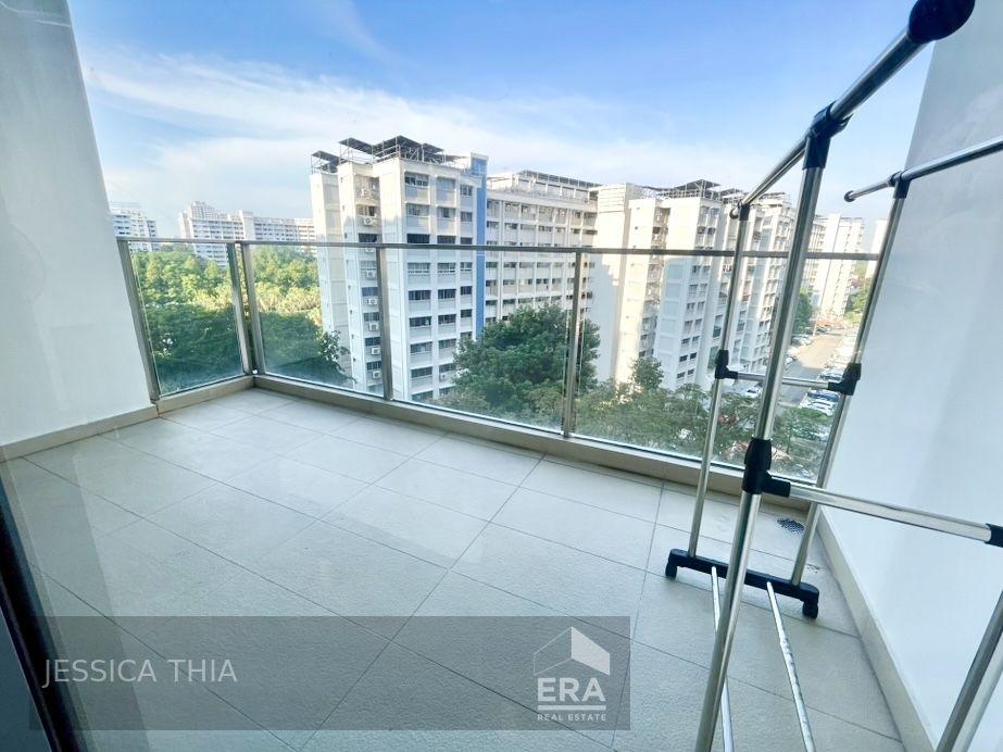 Waterfront Waves, Generous 2 Rms, Balcony, 1 Household Shelter, Mrt
