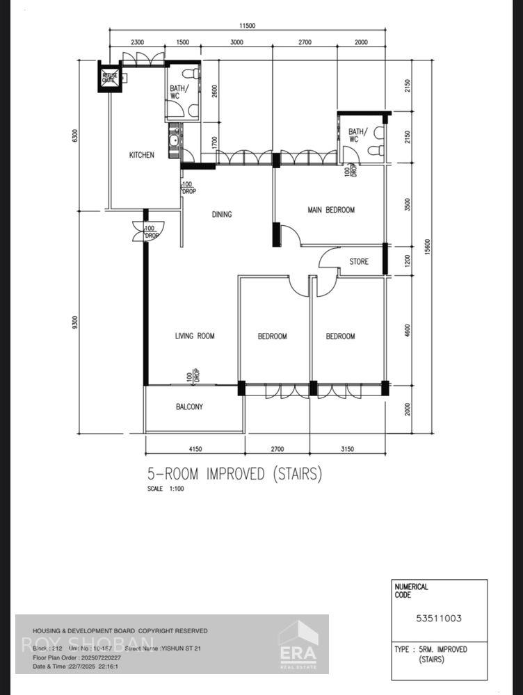 5rm High Floor With 4 Bedrooms