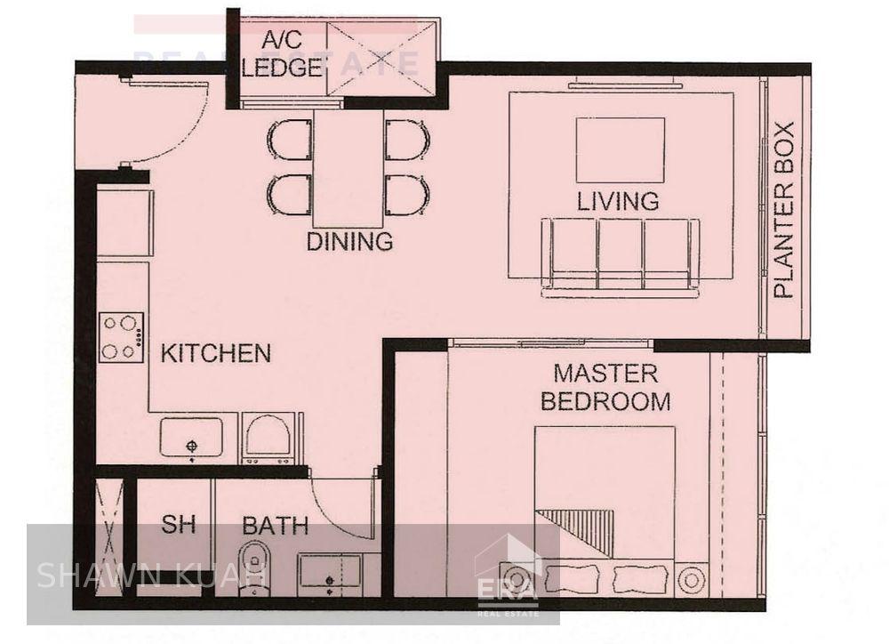 Centrally Located Within Walking Distance to 4 Mrt Stations