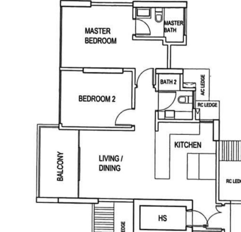 The Shore Residences Condominium For Sale, $1,899,997, 2 Bed 2 Bath 893 sqft $2,128.00 psf