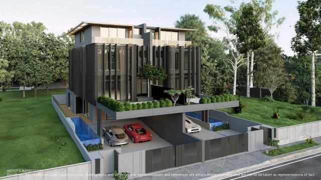 Prop-GPT: Semi-Detached: D15 East Coast SEMI-DETACHED 2.5 Storey  Pool & Lift | Opera Estate | 1km St Stephen's Sch ?Eminence Landed?