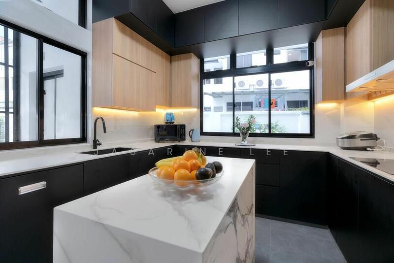 Prop-GPT: Corner Terrace: D21  LANDED7772 @ Renovated 3-Storey Corner Terrace with Pool