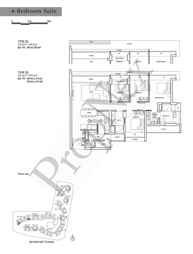 D'Nest Condominium For Sale, $2,250,000, 4 Bed 3 Bath 1,432 sqft $1,571.00 psf