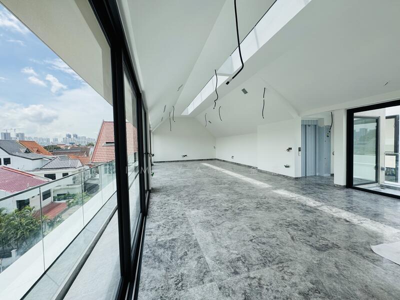 Brand New & Luxury with Lift & basement, Living& dining hall with great view & sky light