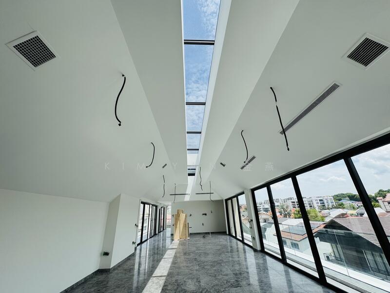 Brand New & Luxury with Lift & basement, Living& dining hall with great view & sky light