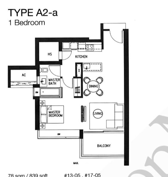 Concourse Skyline Condominium For Sale, $1,750,000, 1 Bed 1 Bath 818 sqft $2,139.00 psf