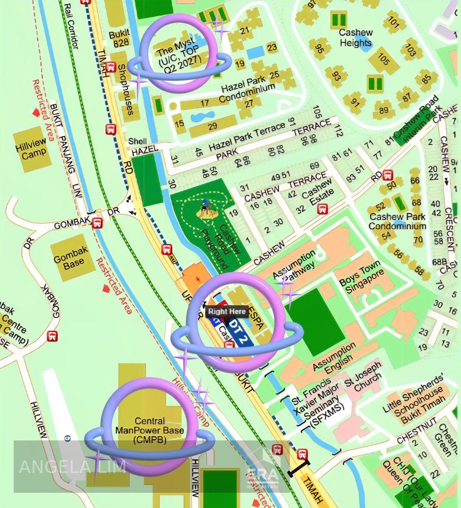 The Myst 5mins Sheltered Walkway to Cashew Mrt