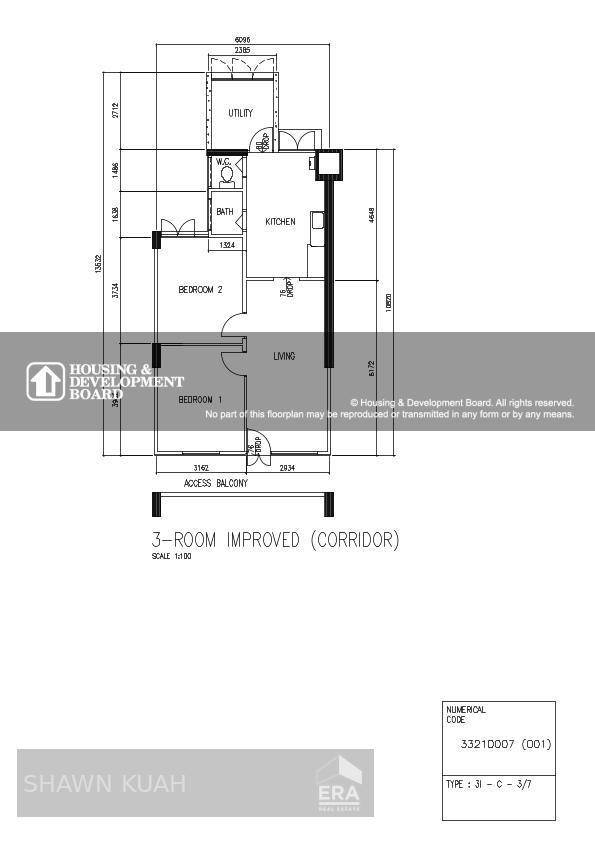 Serene and Quiet Facing. Lightly Renovated Condition. Ready to Move in