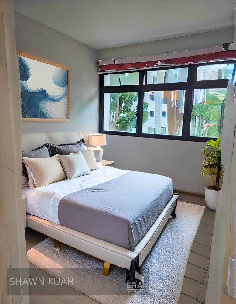 Serene and Quiet Facing. Lightly Renovated Condition. Ready to Move in