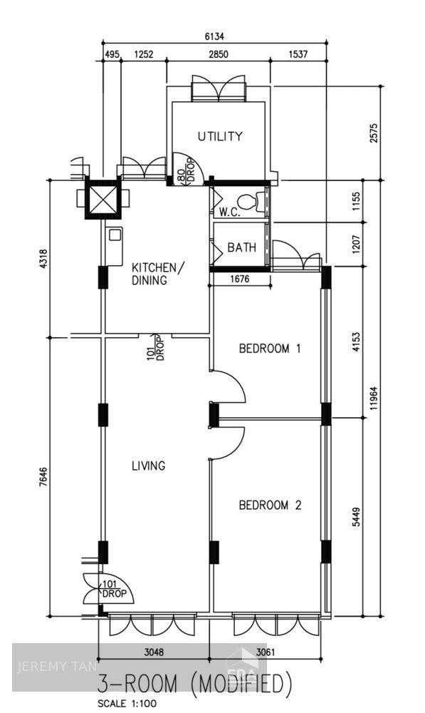 New Exclusive Corner Unit, No Extension.