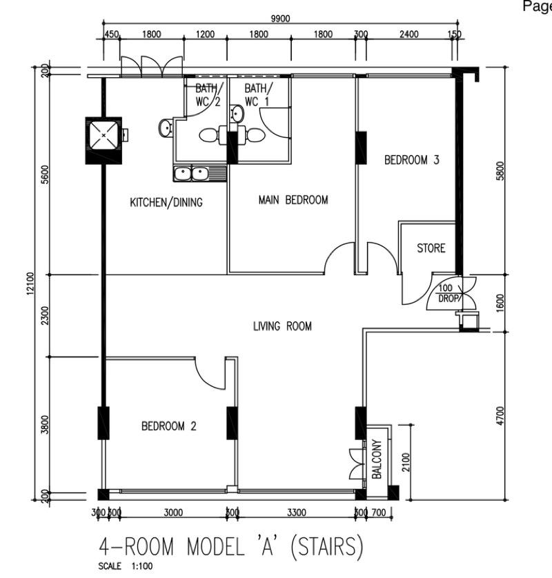 487B Tampines Street 45 HDB Apartment For Sale, $880,000, 3 Bed 2 Bath 1,140 sqft $772.00 psf