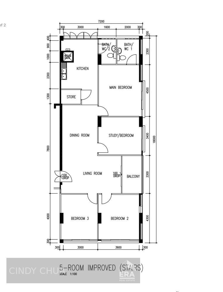 Very Rare Corner High Floor 5room 5mins to Mrt 1km to 2 Good Pri Sch