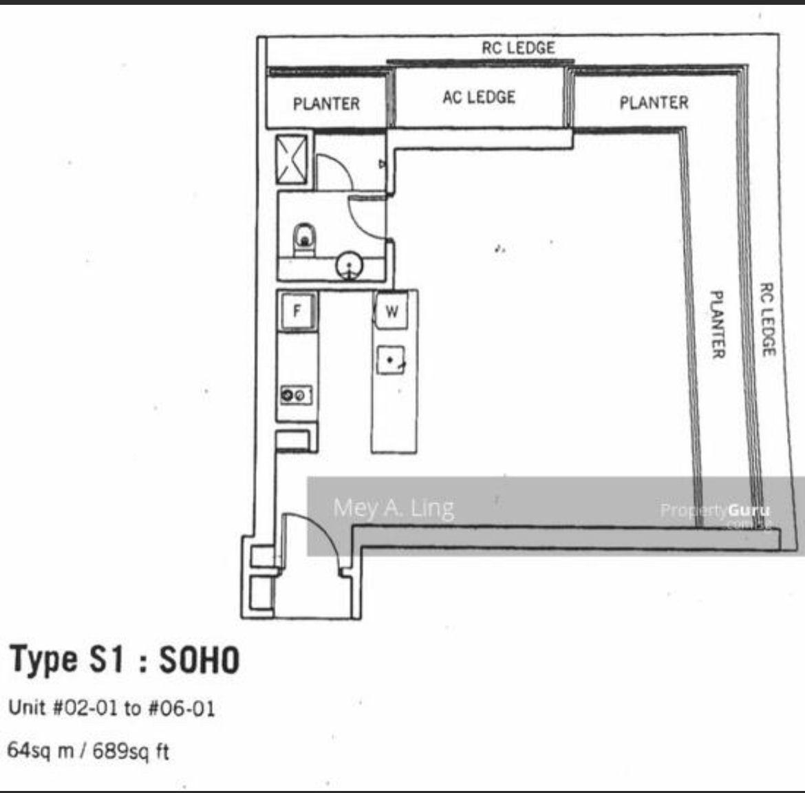 Southbank  For Sale, $1,450,000689 sqft $2,105.00 psf