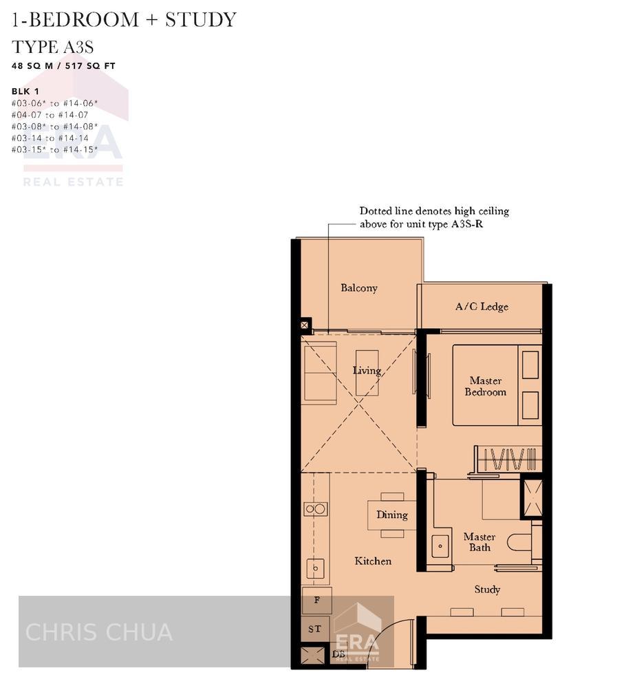 High Floor No Extension!