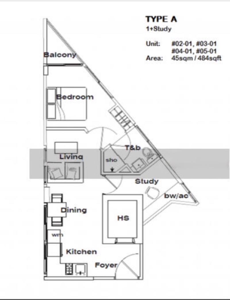 Devonshire 12 Apartment For Sale, $980,000, 1 Bed 1 Bath 484 sqft $2,025.00 psf