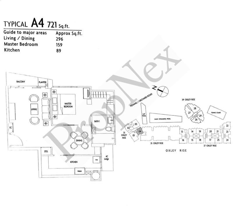 Visioncrest Condominium For Sale, $1,700,000, 1 Bed 1 Bath 721 sqft $2,358.00 psf