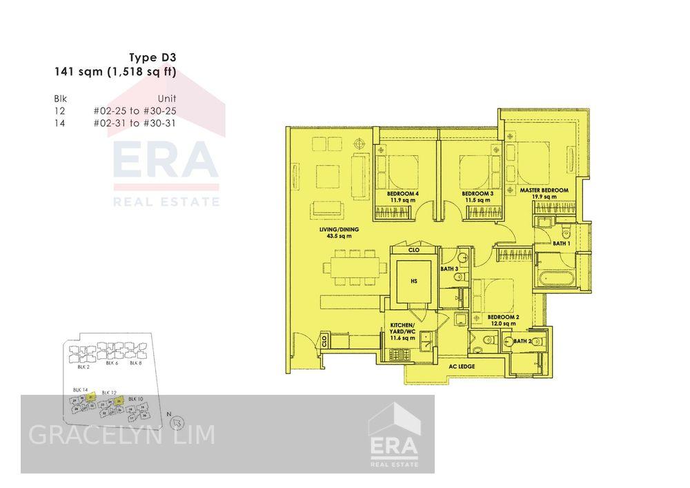 Exquisite 4 Bedroom at City Square