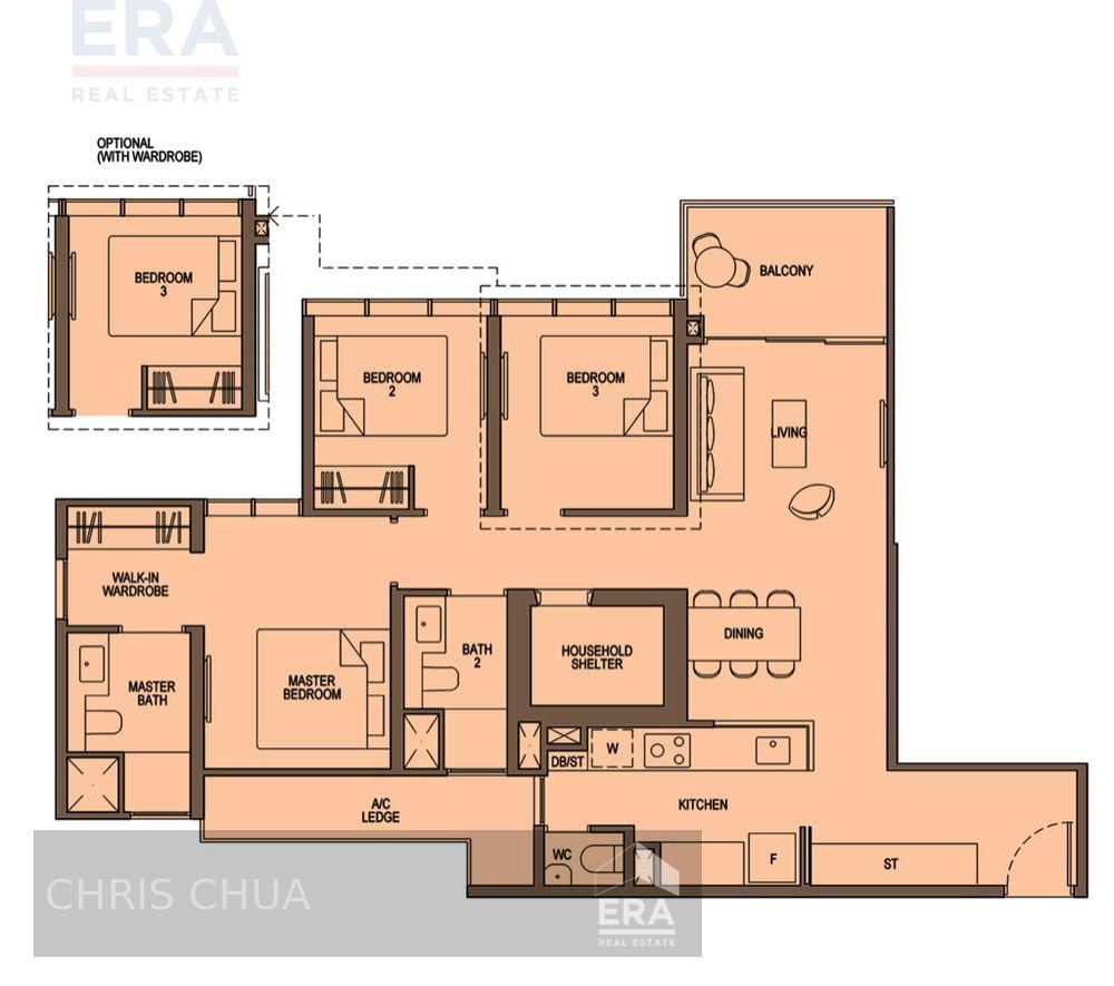 Rare High Floor Quiet Facing for Sale