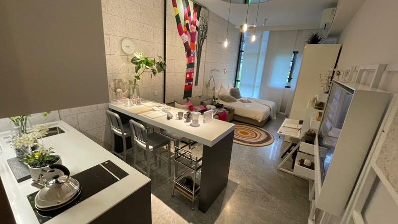 The M Condominium For Sale, $1,100,000, 1 Bed 1 Bath 409 sqft $2,689.00 psf