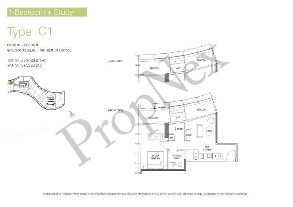 DUO Residences Condominium For Sale, $1,650,000, 1 Bed 1 Bath 689 sqft $2,395.00 psf