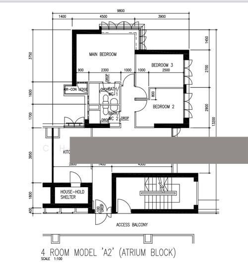 89 Tanglin Halt Road HDB Apartment For Sale, $1,028,888, 3 Bed 2 Bath 915 sqft $1,124.00 psf
