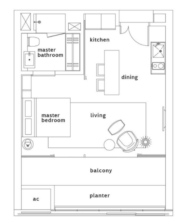 Oue Twin Peaks Condominium For Sale, $1,590,000, 1 Bed 1 Bath 549 sqft $2,896.00 psf