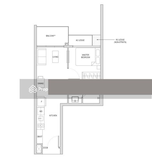 Affinity At Serangoon Condominium For Sale, $880,000, 1 Bed 1 Bath 473 sqft $1,860.00 psf