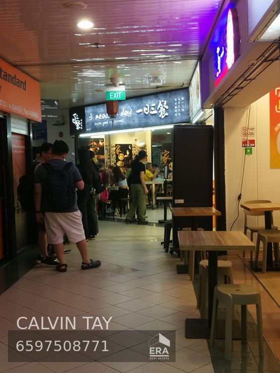 2 Adjoining Shops With Good Foot Traffic Close to Popular Food Outlets