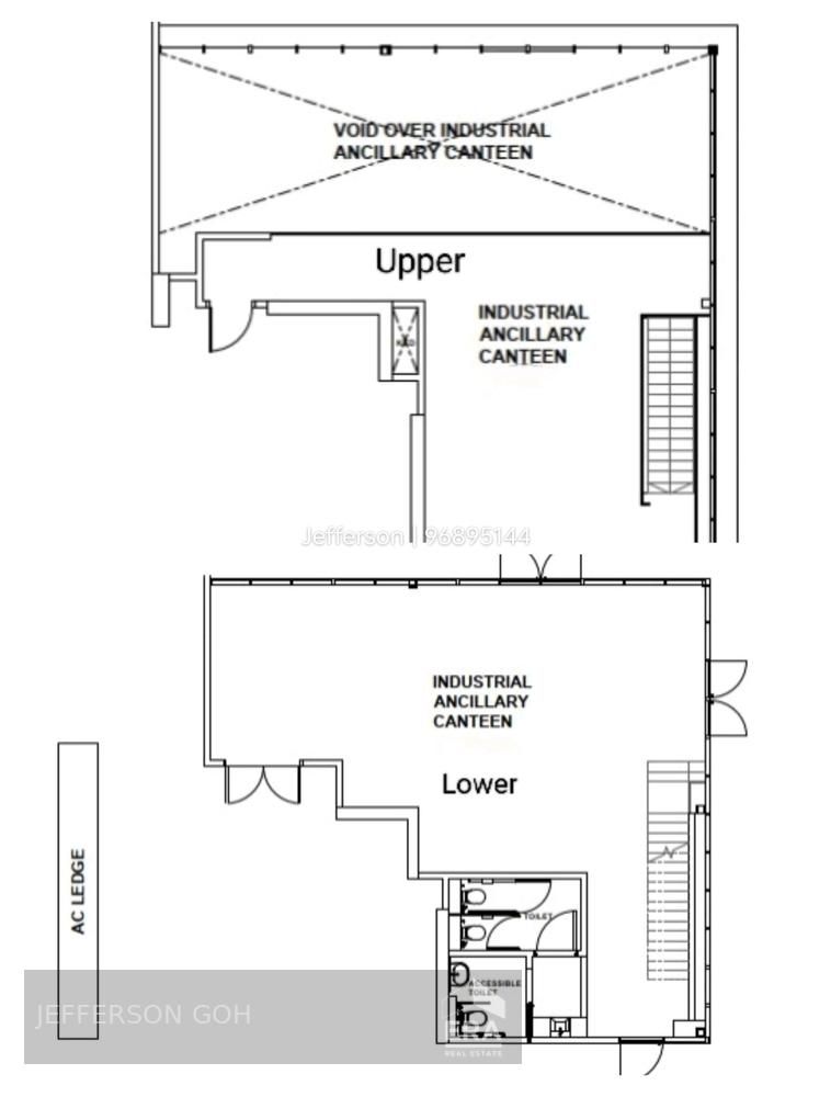 Freehold F&b Multi-usage Canteen/ Showroom/ Service Centre/ Restaurant
