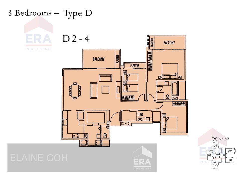 Freehold Corner Biggest 3 Rm Balcony Spore River 1km River Valley Pri