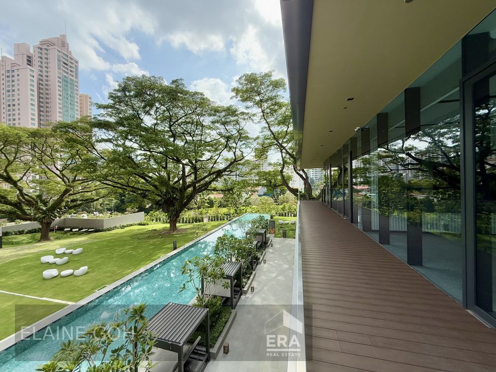 High Floor 2 Room 2 Bath Balcony 1km Great World and River Valley Pri!