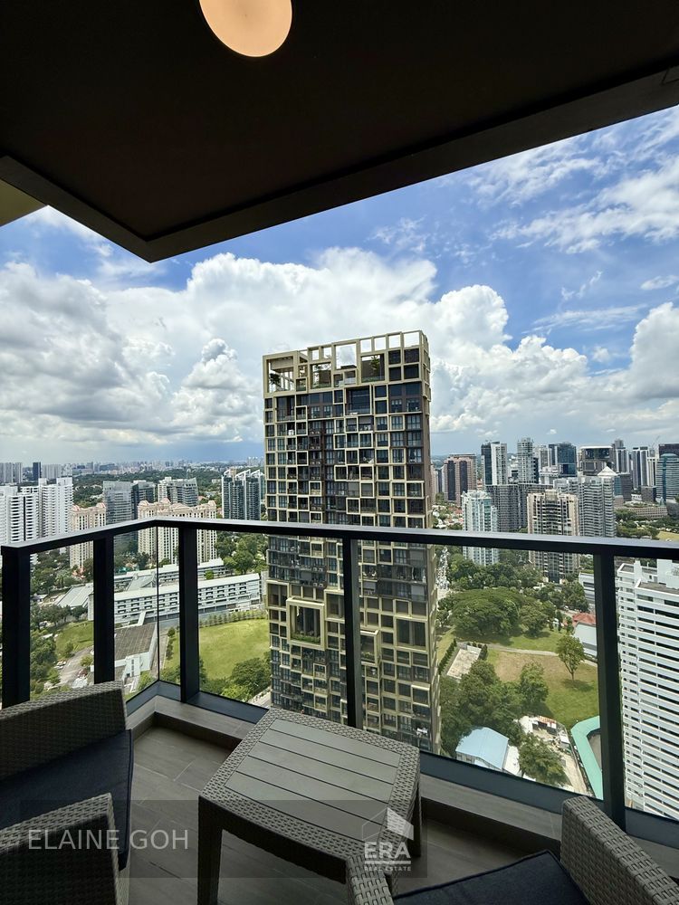 High Floor 2 Room 2 Bath Balcony 1km Great World and River Valley Pri!