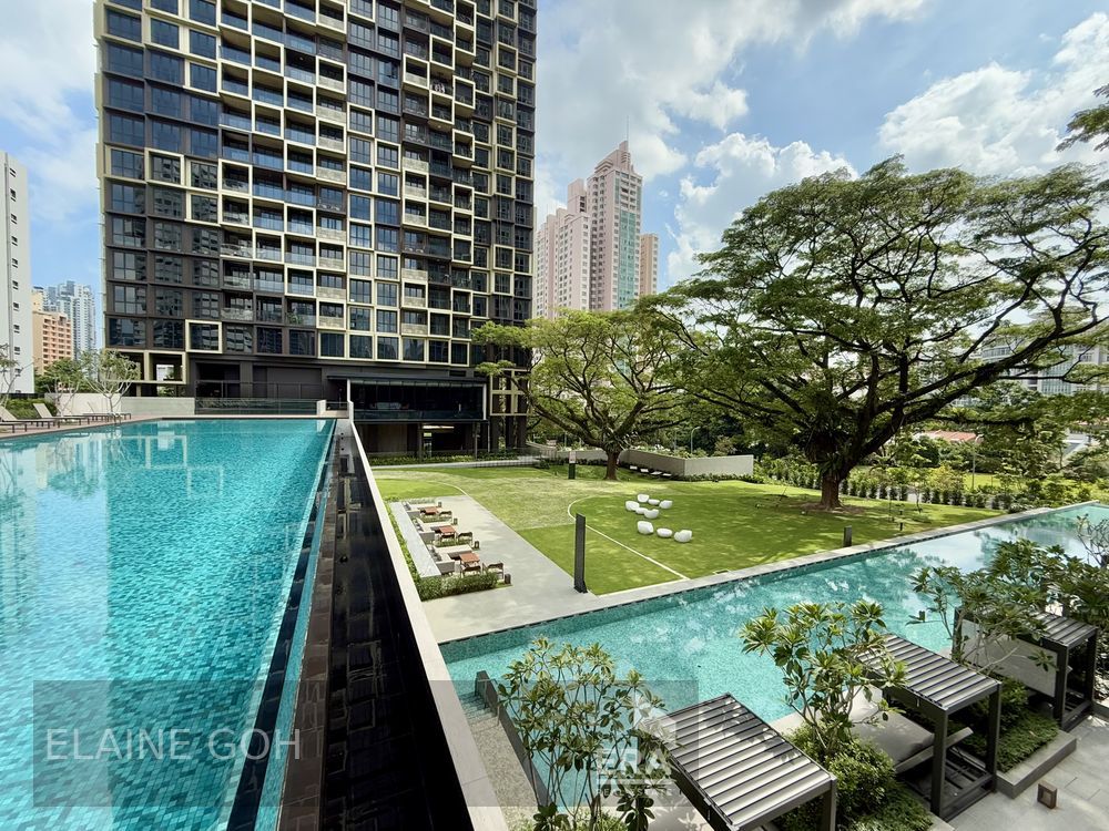 High Floor 2 Room 2 Bath Balcony 1km Great World and River Valley Pri!