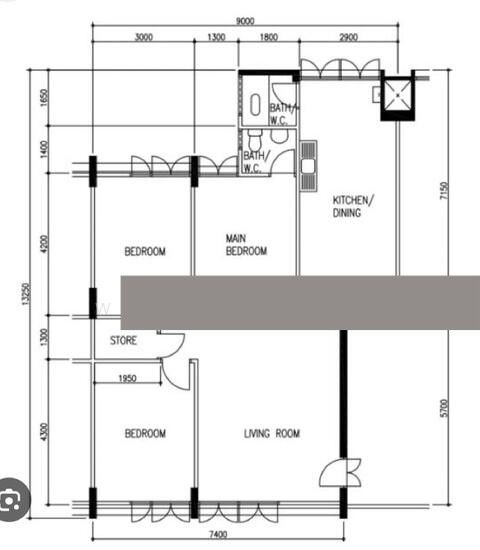 427 Bedok North Road HDB Apartment For Sale, $508,000, 3 Bed 2 Bath 990 sqft $513.00 psf