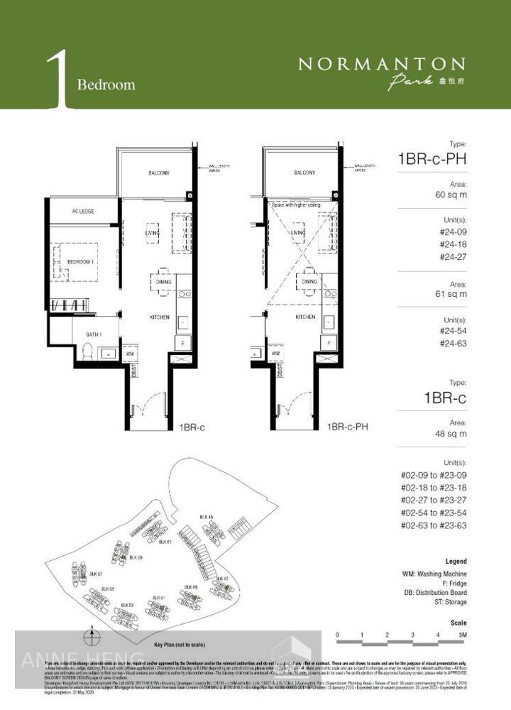 One Bed One Bath Pool Facing Unit for Sale