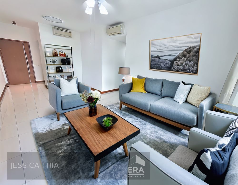 Waterfront Waves, Generous 2 Rms, Balcony, 1 Household Shelter, Mrt