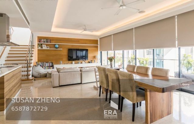 Large Floor Plate Duplex Penthouse.