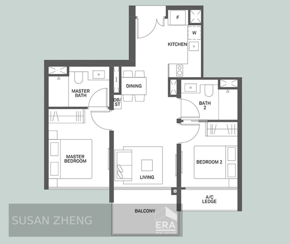 Mid Floor, Sea View, Efficient Layout, High Rental Yield