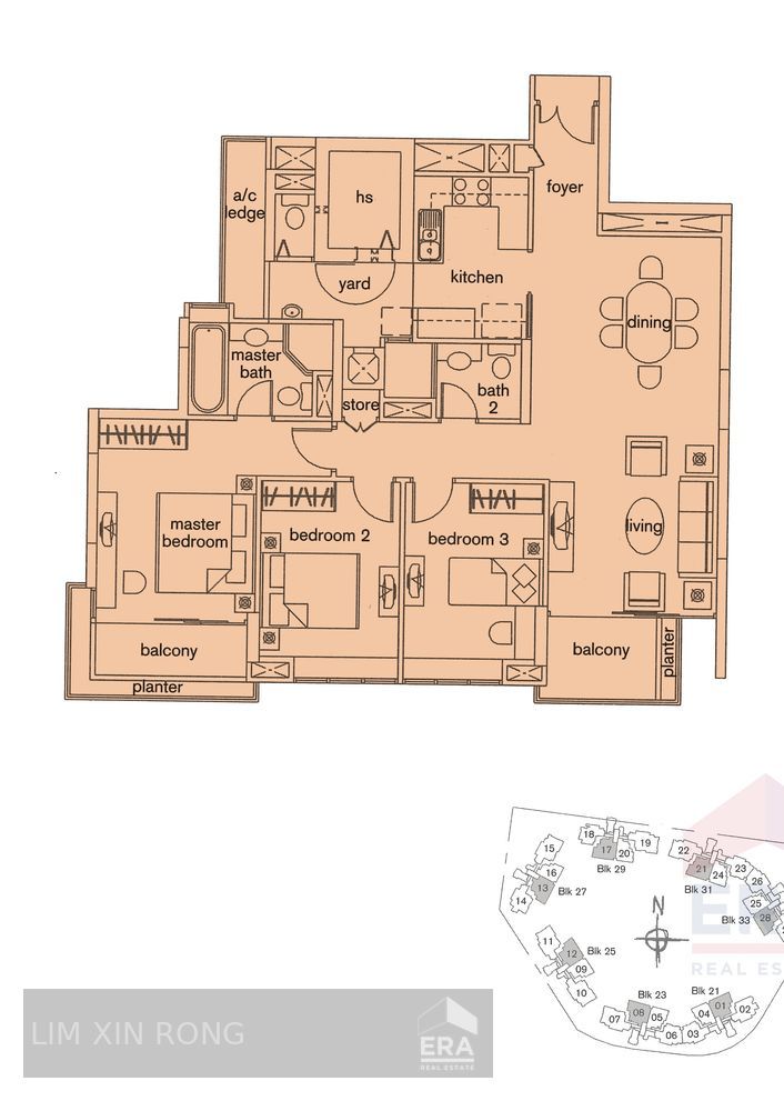 Spacious 3-bedroom Freehold Condo for Sale at Ris Grandeur