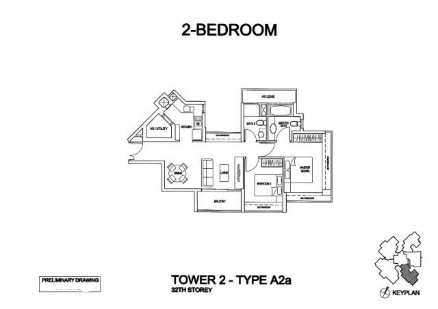 The Vision Condominium For Sale, $1,620,000, 2 Bed 2 Bath 904 sqft $1,792.00 psf