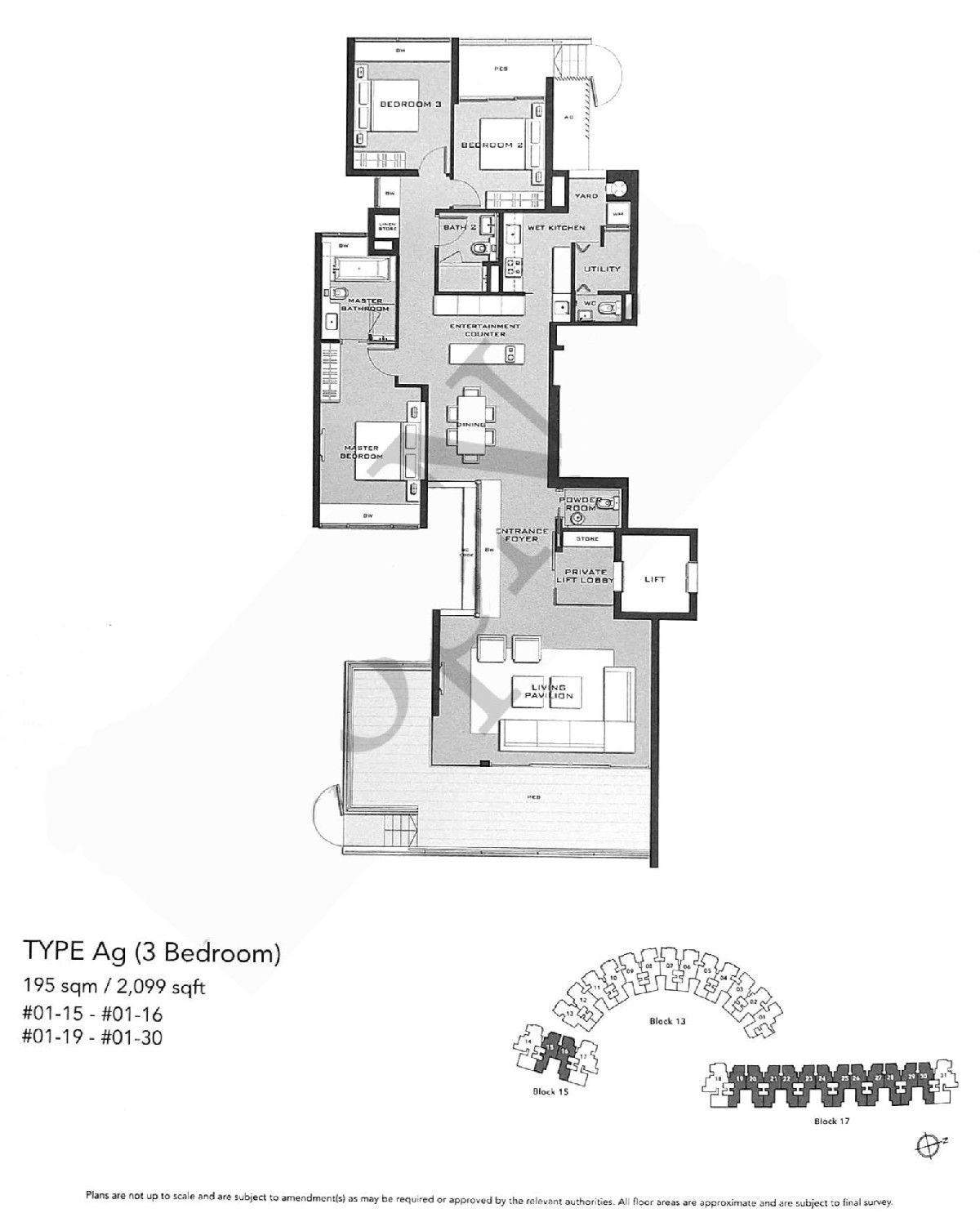 Marina Collection Condominium For Sale, $3,240,000, 3 Bed 3 Bath 2,099 sqft $1,544.00 psf