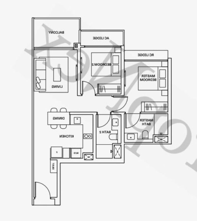 Clavon Condominium For Sale, $1,800,000, 2 Bed 2 Bath 764 sqft $2,356.00 psf