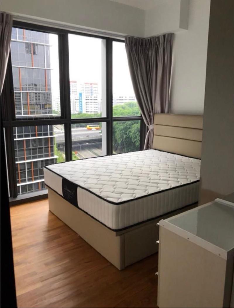 Sims Urban Oasis Condominium For Rent, $5,200, 3 Bed 2 Bath 818 sqft $6.36 psf