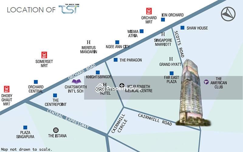 Condominium for Rent, The Scotts Tower, SGD 4,800 | 103-year lease