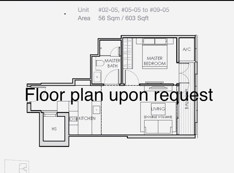 Condominium for Rent, Altez Condominium For Rent, $7,000, 2 Bed 2 Bath 829 sqft $8.44 psf, SGD 7,000 | 99-year Leasehold