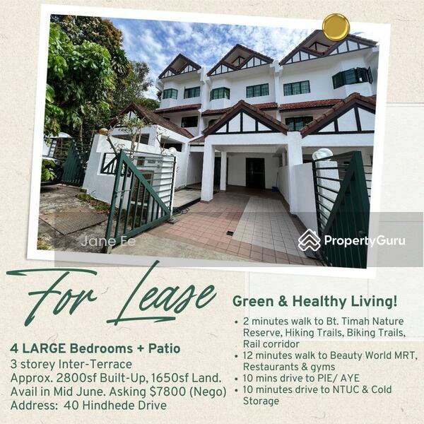 Prop-GPT: Terrace: D21 Upper Bukit Timah 40 Hindhede Drive